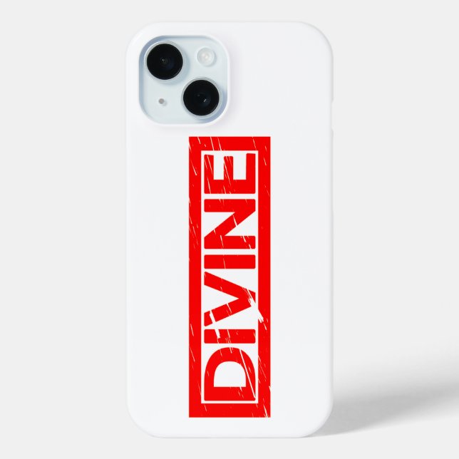 Divine Stamp Case-Mate iPhone Case (Back)