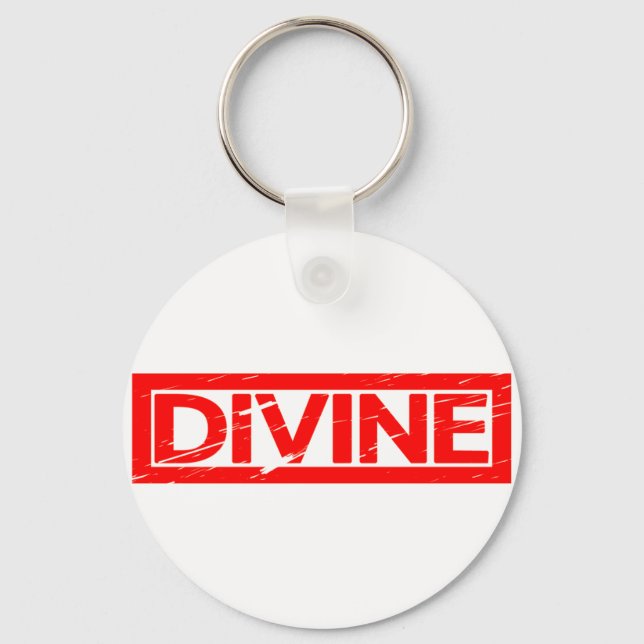 Divine Stamp Key Ring (Front)