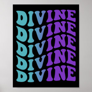 Divine Suicide Prevention Mental Health Awareness  Poster