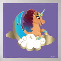 Divine the Unicorn | Moon & Clouds