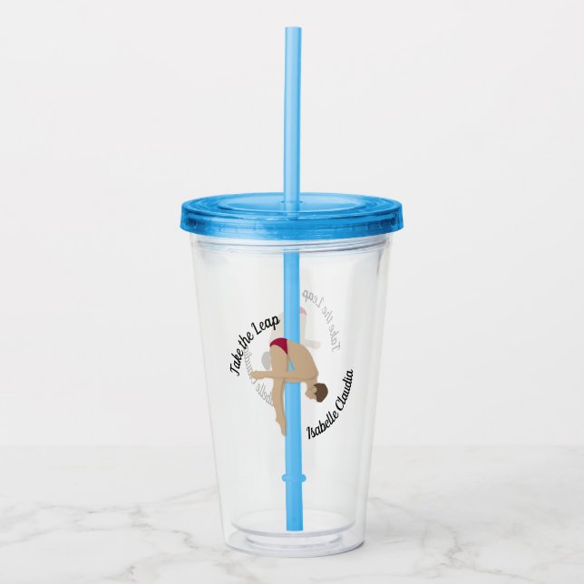 Diving Acrylic Tumbler (Front)