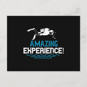 Diving - Amazing Experience! Postcard
