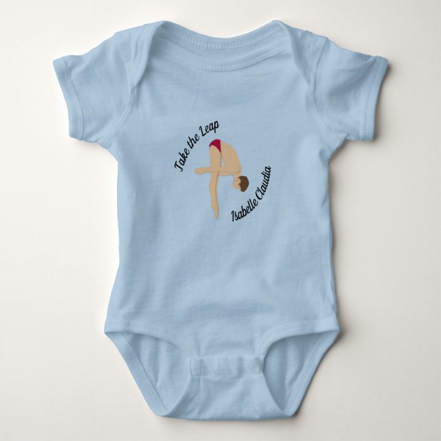 Diving Baby Bodysuit (Front)