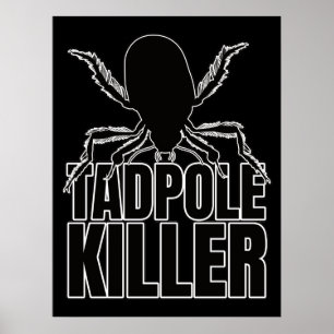 Diving Beetle Beetles Tadpole Killer – Entomology Poster