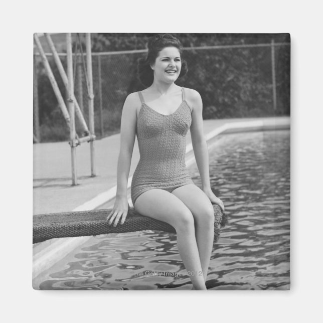 Diving Board Magnet (Front)