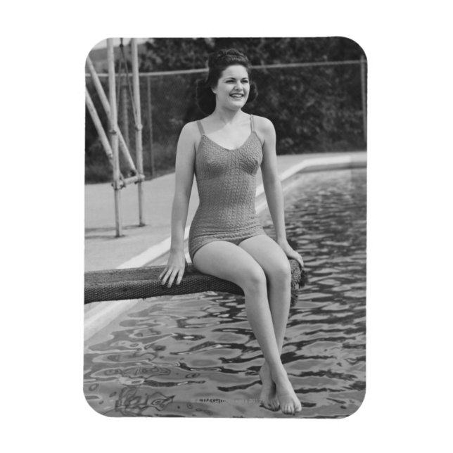 Diving Board Magnet (Vertical)