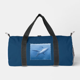 Diving Buddies - Scuba Diver And Whale Duffle Bag