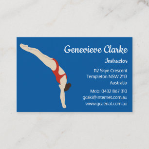Diving Business Card