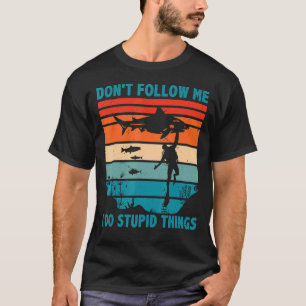 Diving Dad Scuba Diver Underwater Snorkelling Divi T-Shirt