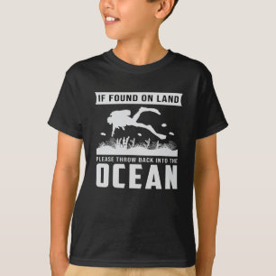 Diving Dive Diver Scuba Diving Funny Sea Gift Idea T-Shirt