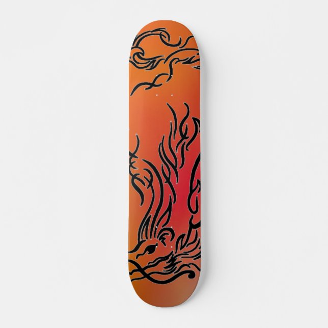 Diving Dragon Skateboard (Front)