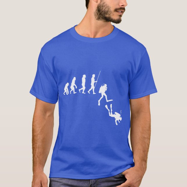 Diving Evolution Evolution vintage T-Shirt (Front)