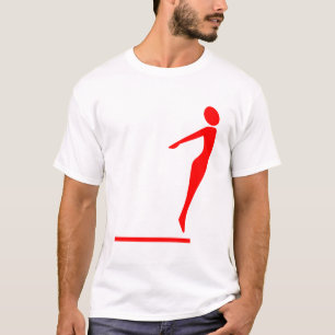 Diving Figure - Red T-Shirt