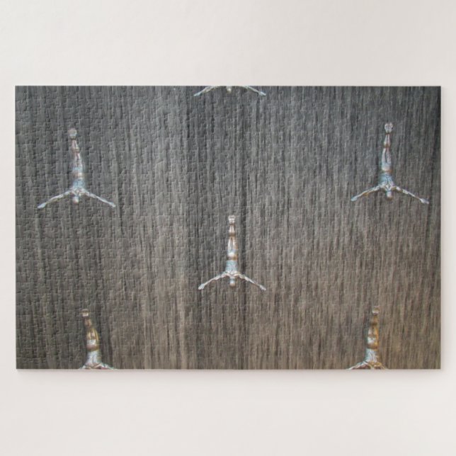 diving fountain jigsaw puzzle (Horizontal)