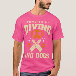 Diving Funny Dog Lover Scuba Diving Lover Diver T-Shirt