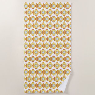 Diving helmet beach towel
