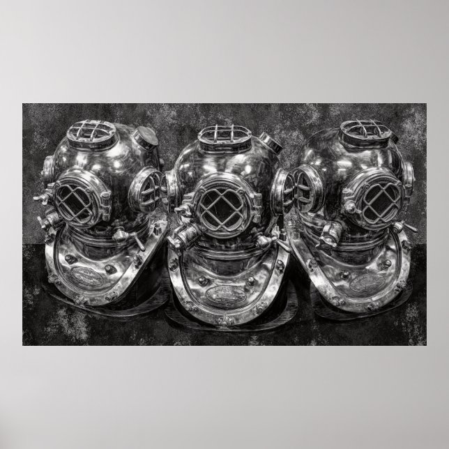 DIVING HELMETS POSTER (Front)