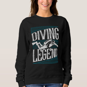 Diving Legend Sport Diving Underwater Technical Sc Sweatshirt