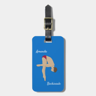 Diving Luggage Tag