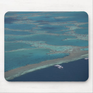 Diving platforms near reef, Great Barrier Mouse Pad