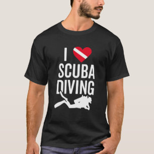 Diving S For Men Women Ocean Diver Scuba Diving Fl T-Shirt