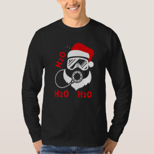 Diving Santa H2o H2o H2o Christmas Dive Xmas T-Shirt