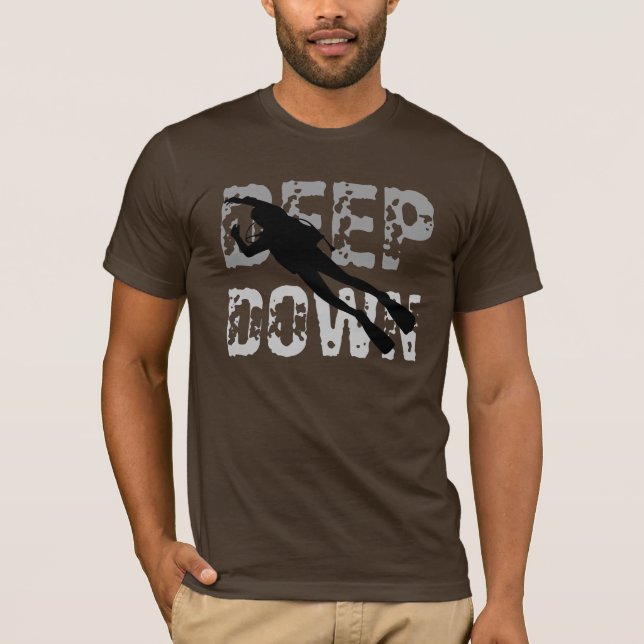 DIVING, SCUBA DIVE T-Shirt (Front)