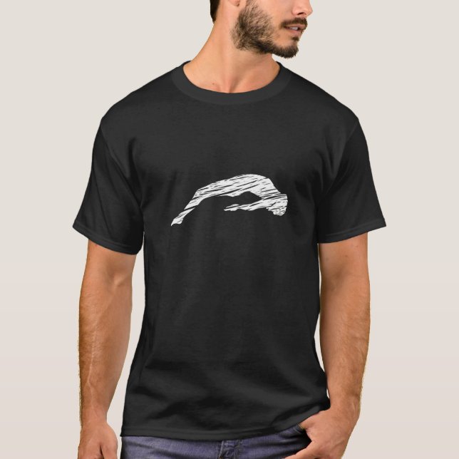 Diving Scuba Diver   T-Shirt (Front)