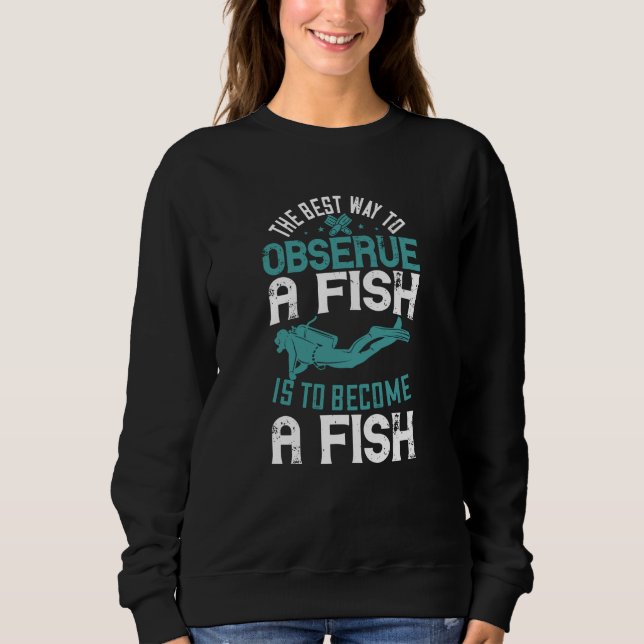 Diving - sweatshirt (Front)