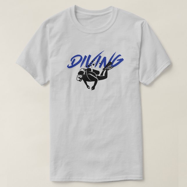Diving T-Shirt (Design Front)