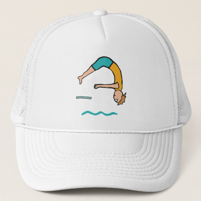 Diving Trucker Hat (Front)