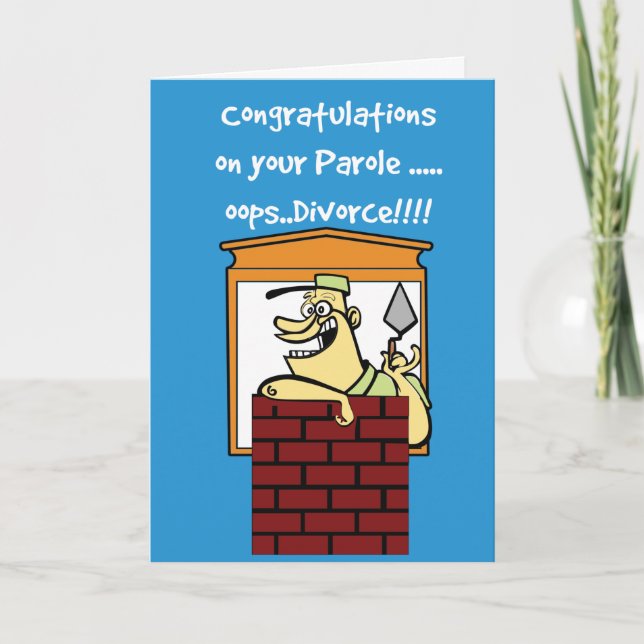 Divorce Parole Card (Front)