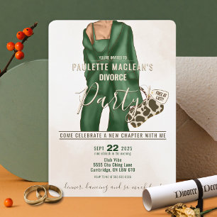 Divorce Party Celebration Invitation