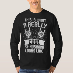 Divorce Party cool Ex Husband Happy Divorce Men T-Shirt