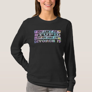 Divorce Party Happily Divorced Men Divorce T-Shirt