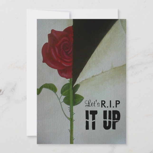 Divorce Party Invitation (Front)