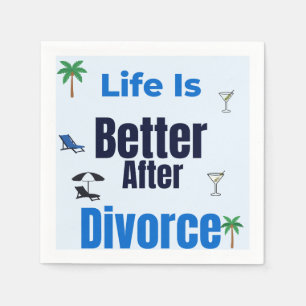 Divorce Party Napkins