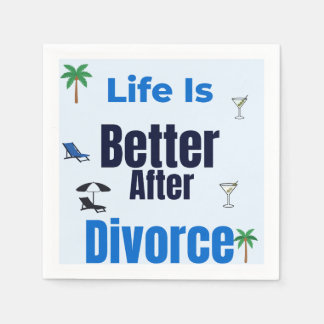 Divorce Party Napkins