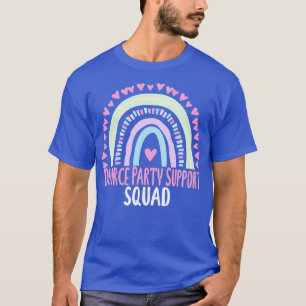 Divorce Party Support Squad Party Matching Womens  T-Shirt