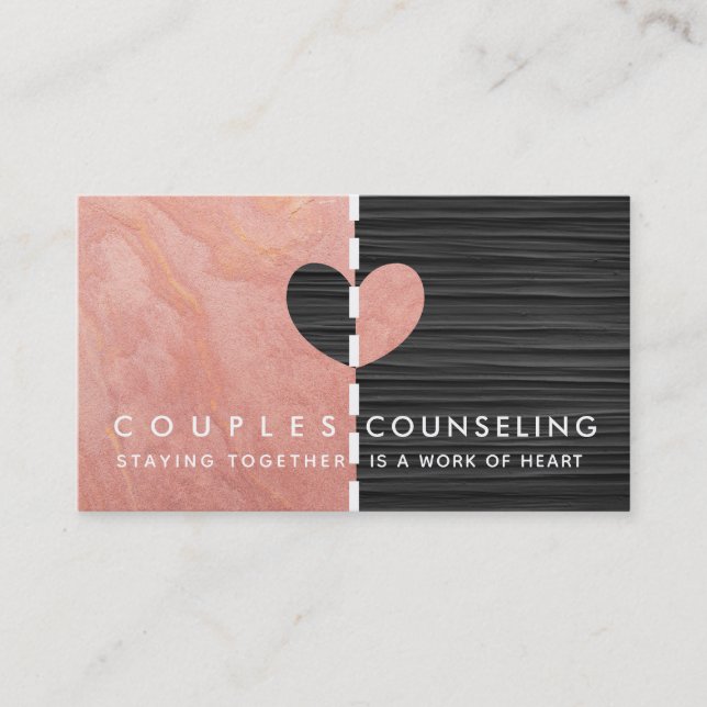 Divorce Prevention Slogans Business Card (Front)