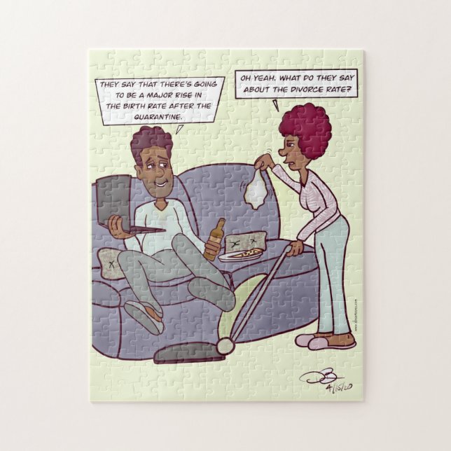 Divorce Rate Jigsaw Puzzle (Vertical)
