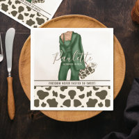 Divorce Theme Animal Skin Party Napkins