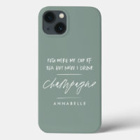 Divorce You were my cup of tea modern sage green