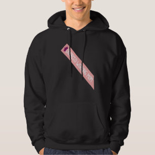 Divorced Working Mum Meme Funny Sash Quote Hoodie