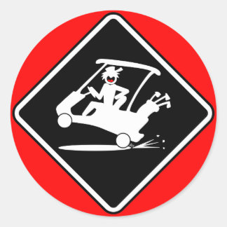 Divots DUDE-3 Classic Round Sticker