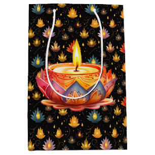 Diwali Candles  Medium Gift Bag