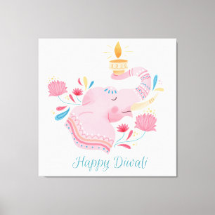 Diwali Canvas Print