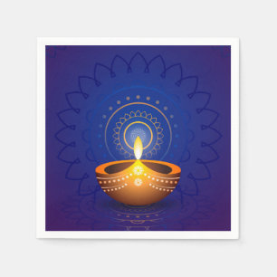 Diwali Diya Napkins