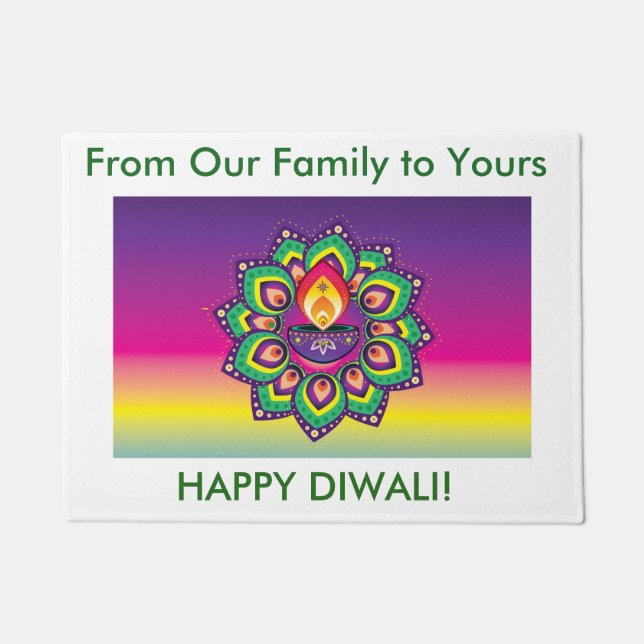 Diwali Door Mat (Front)