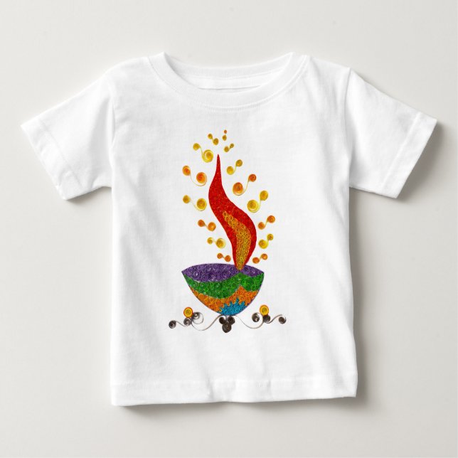 Diwali Festival 2014 Baby T-Shirt (Front)